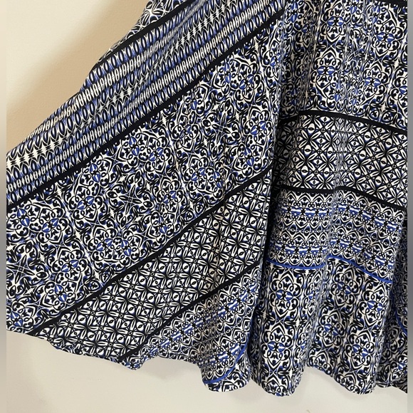 Aeropostale Womens Dress Size Medium Multicolored Printed Spaghetti Strap Mini - Picture 4 of 12